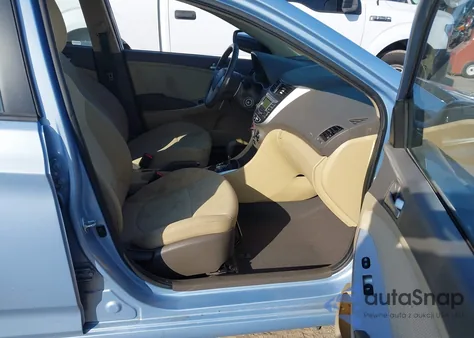 2013 Hyundai Accent Gls из США, поврежденный, VIN KMHCT4AE6DU525418